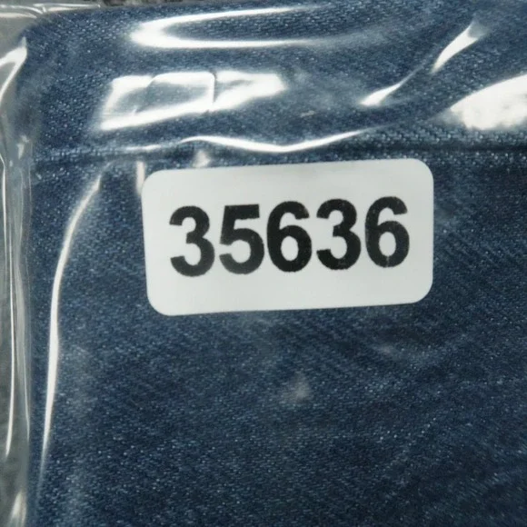 Levis Jeans Men 36x32 Blue 511 White Oak Cone Denim Selvedge Straight 5 Pocket